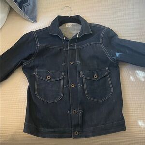 Men's Dark Blue Denim Jacket